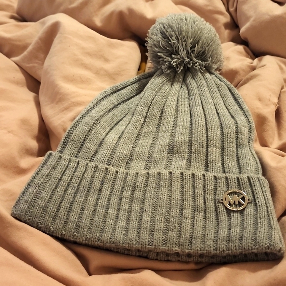Michael Kors Pom Pom Beanie Hat